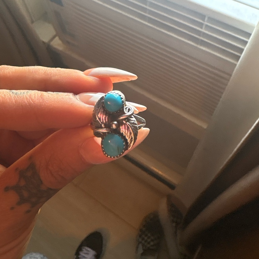 Turquoise Silver Ring